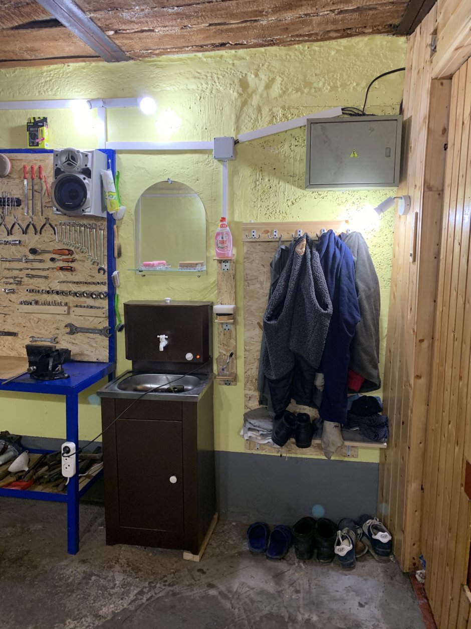 Ремонт в гараже