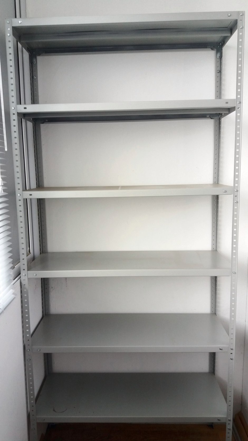 Стеллаж металлический Практик MS 1000x300x2000