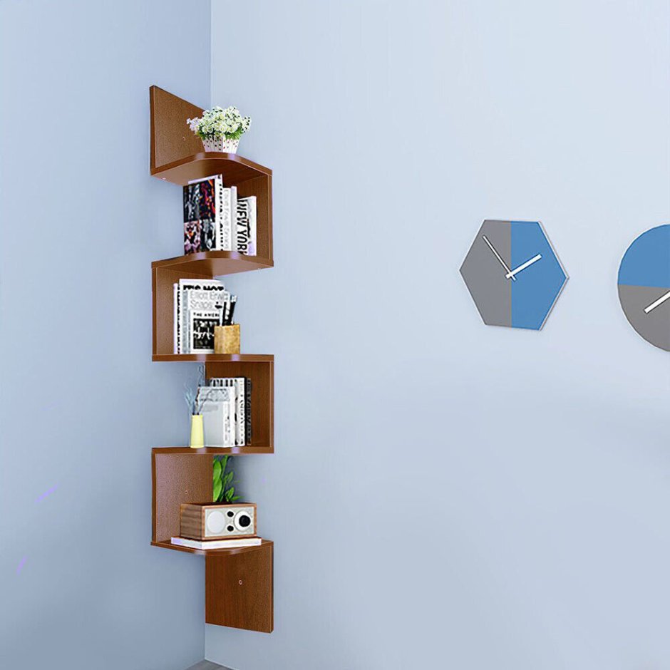 Угловая полка Corner Wall Mount Shelf Floating