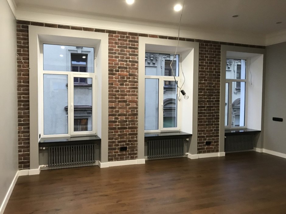 Оконные откосы в стиле Loft