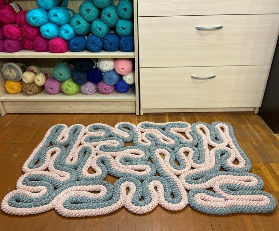 Ковры из жгутов