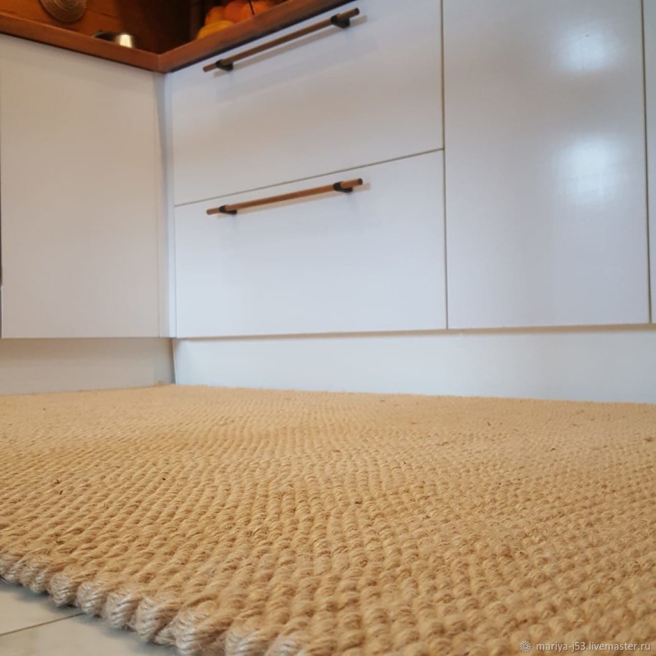 Коврик из каната