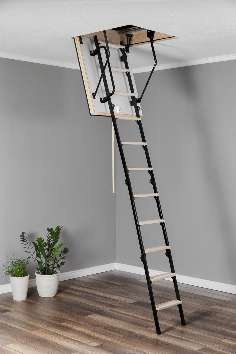 Складная чердачная лестница Oman Stallux 70x80