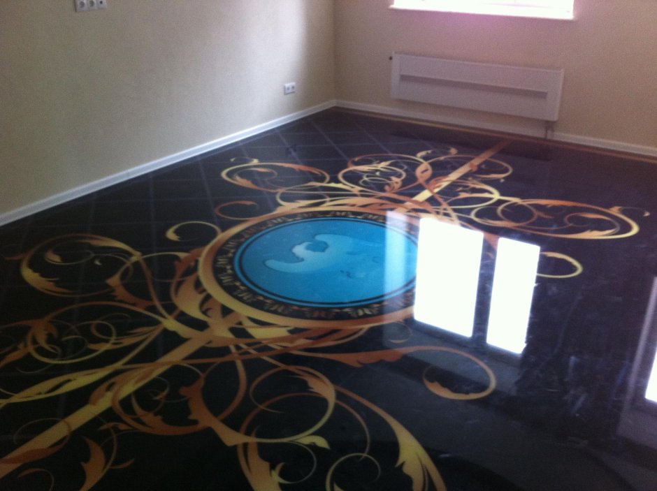 Эпоксидный наливной пол Epoxy Floor 3d
