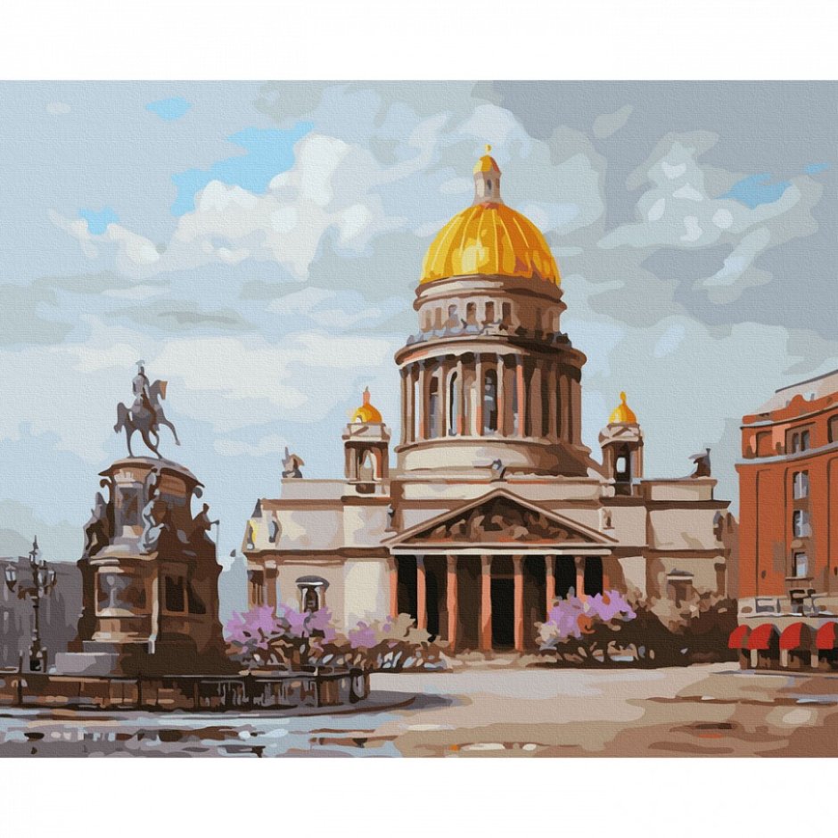 Черное быйл арт Санкт Петербург Исаакиевский собор
