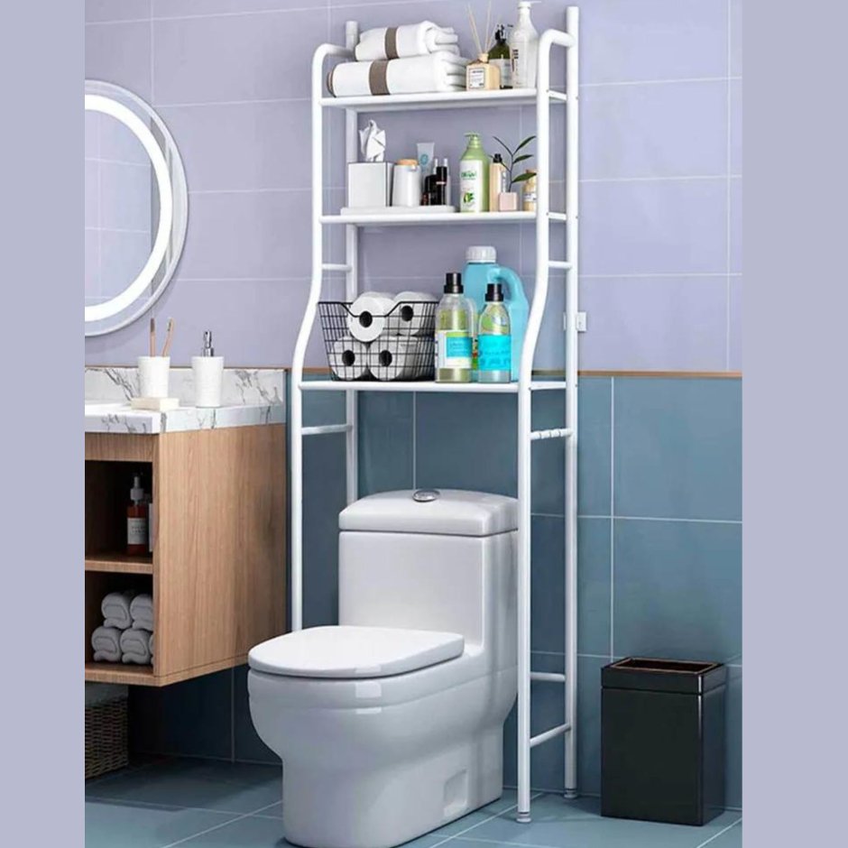 Стеллаж для ванной hw47883, 50х25х160 см, Guocai