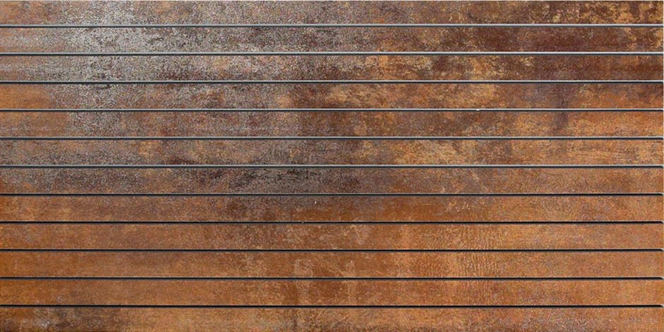 Metal Copper Lappato 30x60 в интерьере