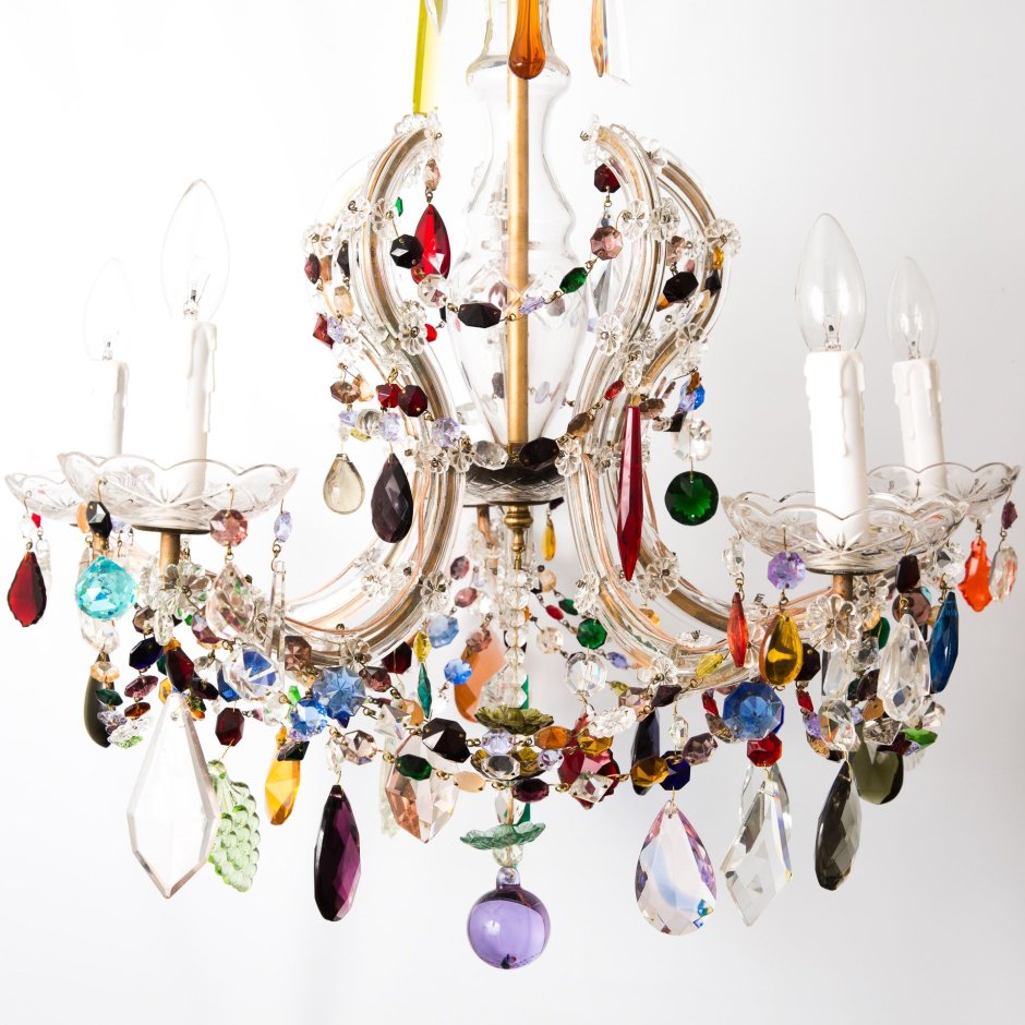 Люстра maat Textured Glass Chandelier