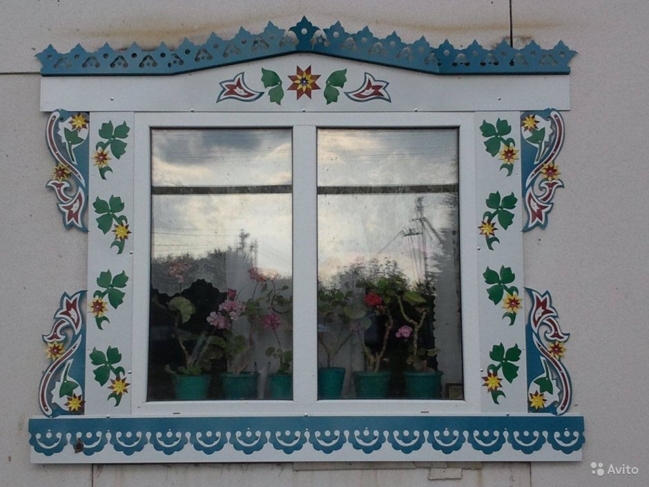 Расписные наличники на окна