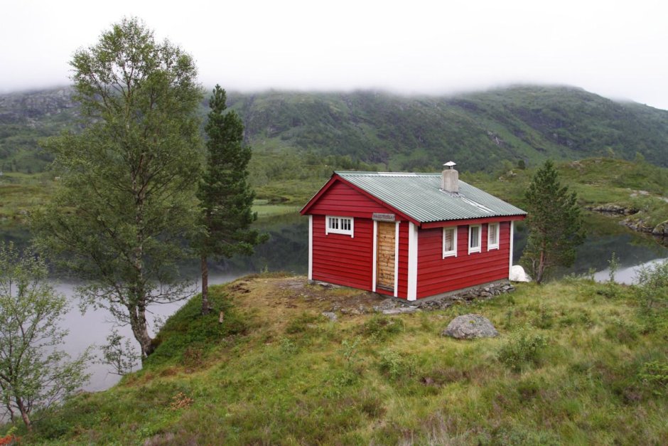 Кемпинговый домик в норвежском стиле Кэбин