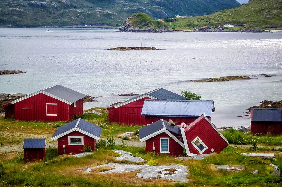 Красный дом Норвегия