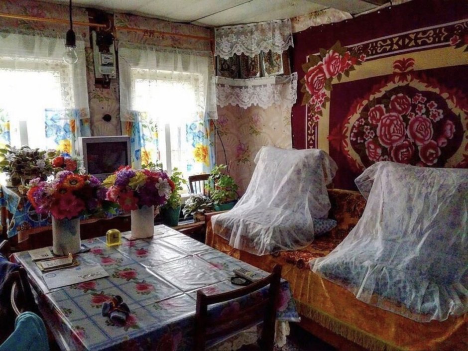 Интретьер в деревне у бабушки