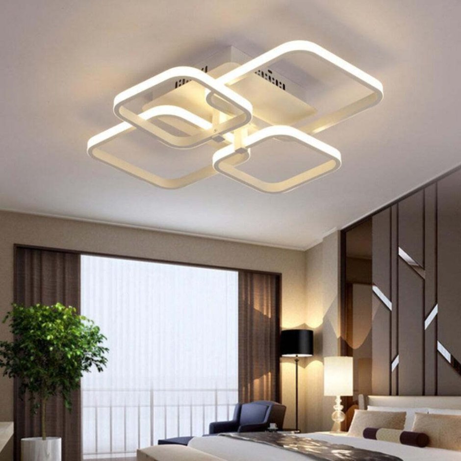 Люстра led Ceiling Lamp 6 кольца