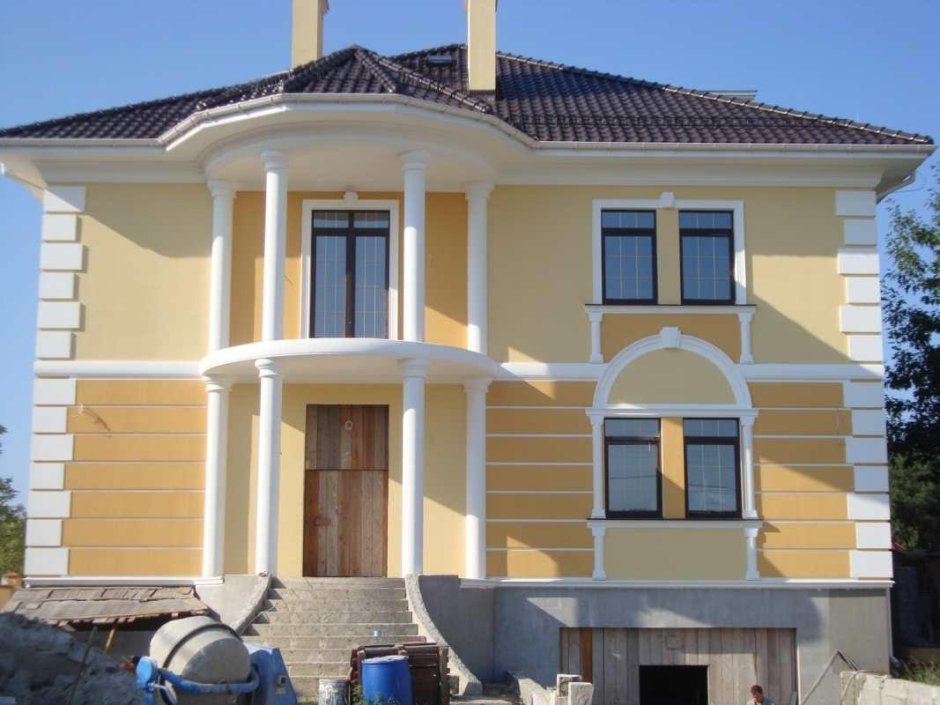 Декор пенопласт фасад