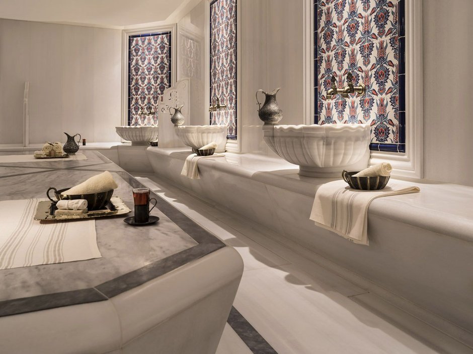 Ванная отель «Shangri-la Bosphorus» в Стамбуле