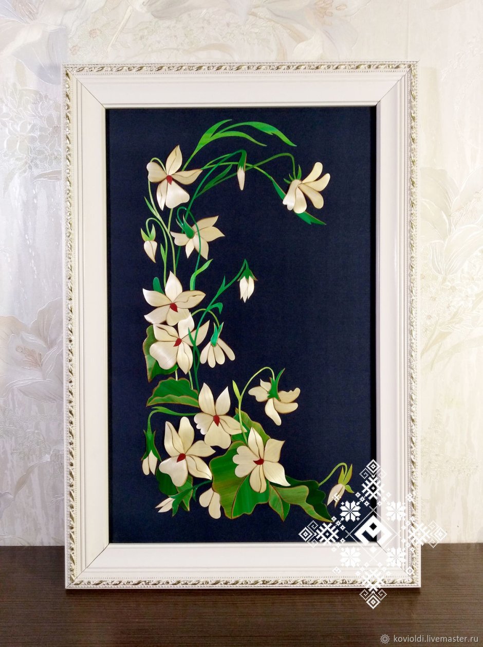 Картины из соломки