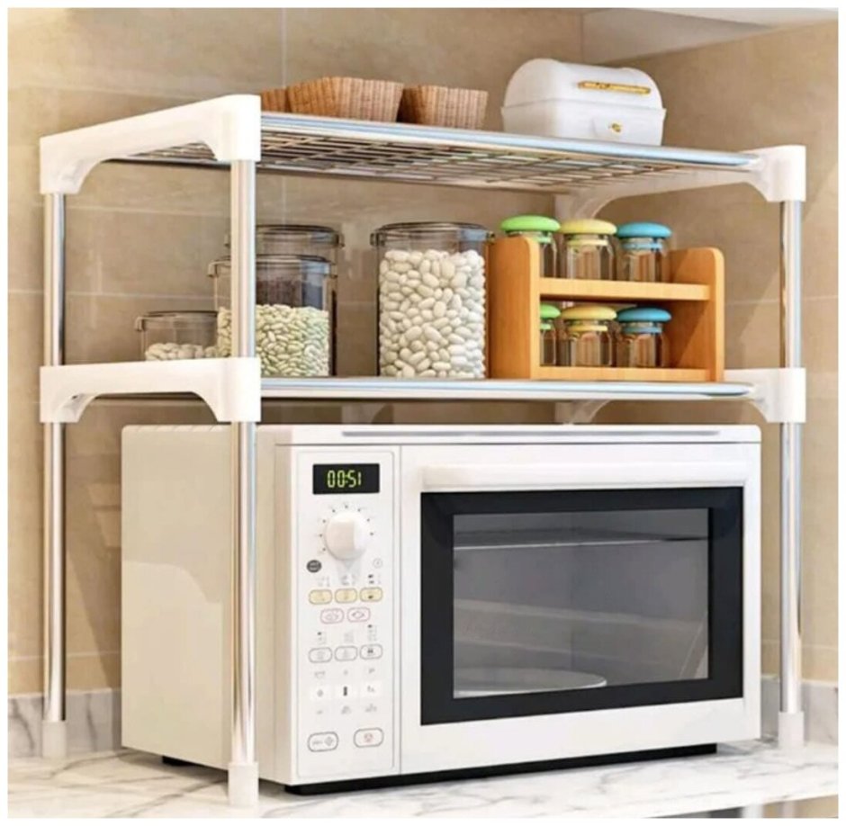 Полка для СВЧ Multifunctional Storage Rack