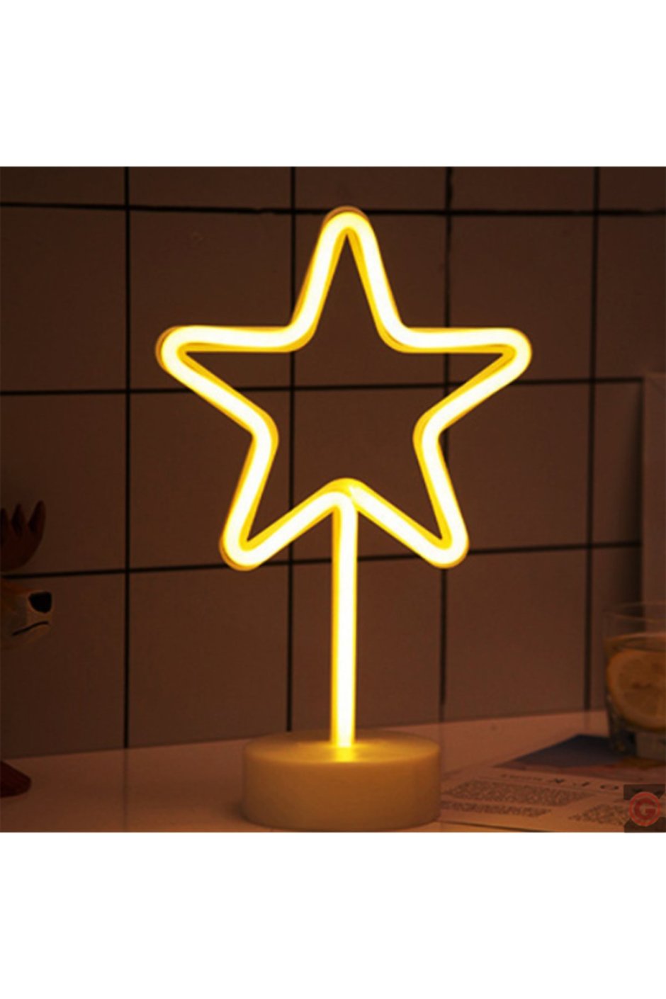 Ночник-светильник Neon звезда