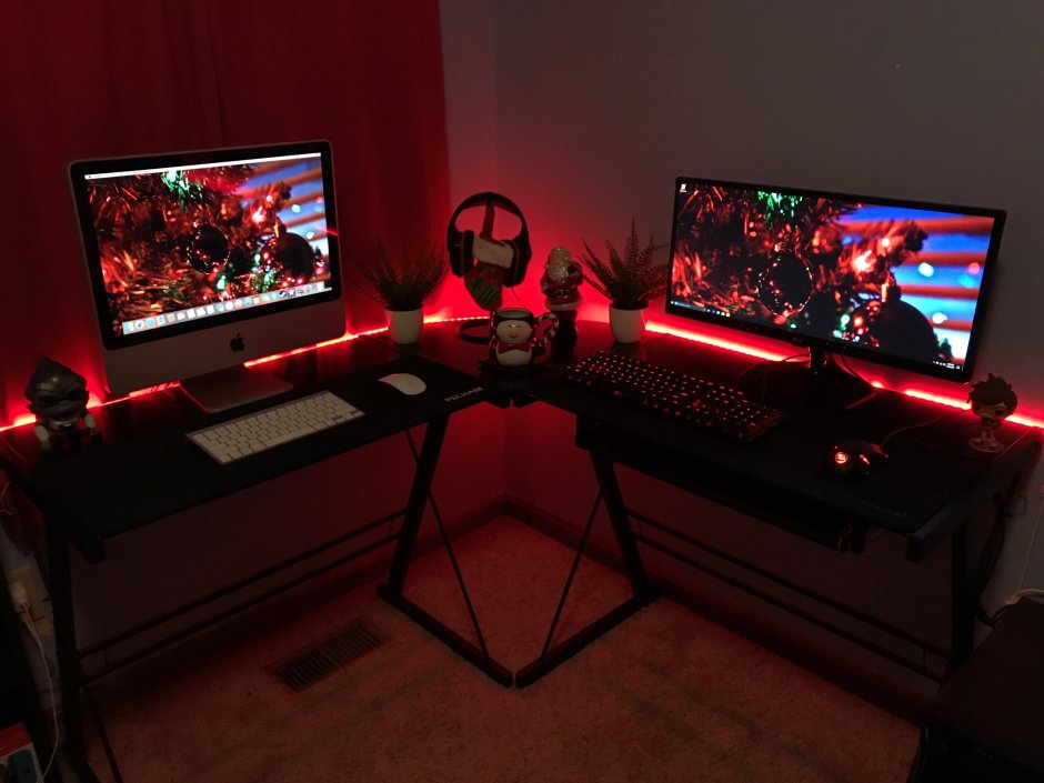 Компьютерный стол игровой с подсветкой