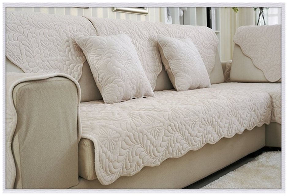 Накидки на диван кролик