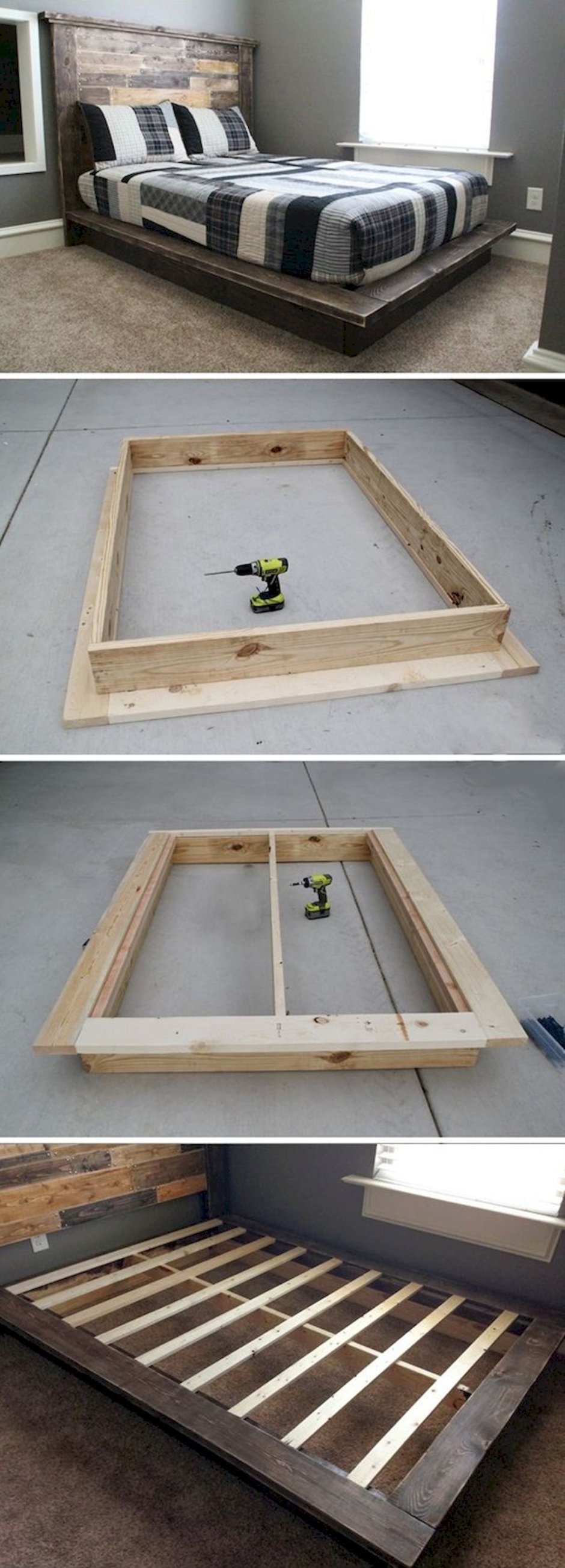 DIY кровать