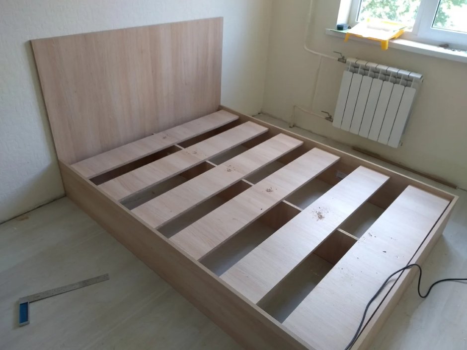 Каркас ЛДСП кровати двуспальной