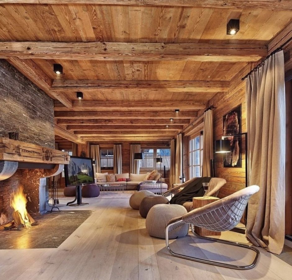Verbier Chalet Interior