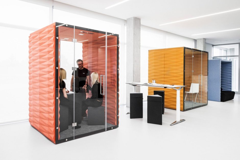 Акустические кабины для офиса
