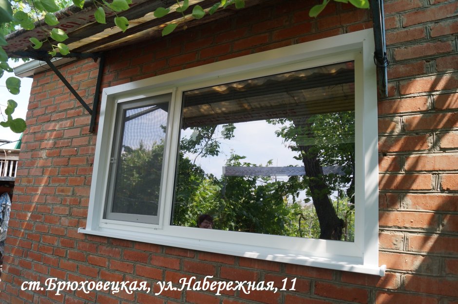 Отделка внешних откосов на воротах