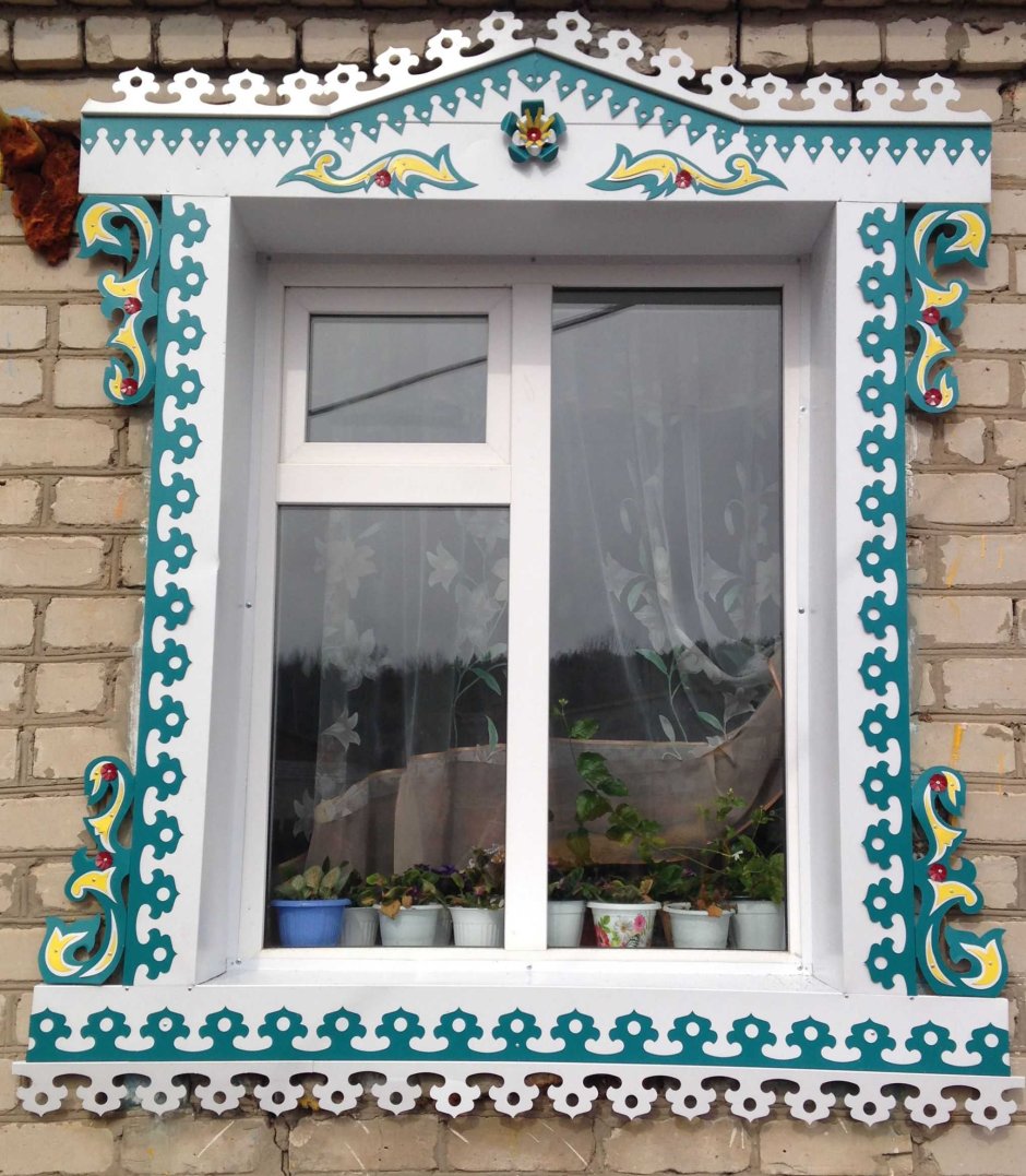 Металлические наличники на окна