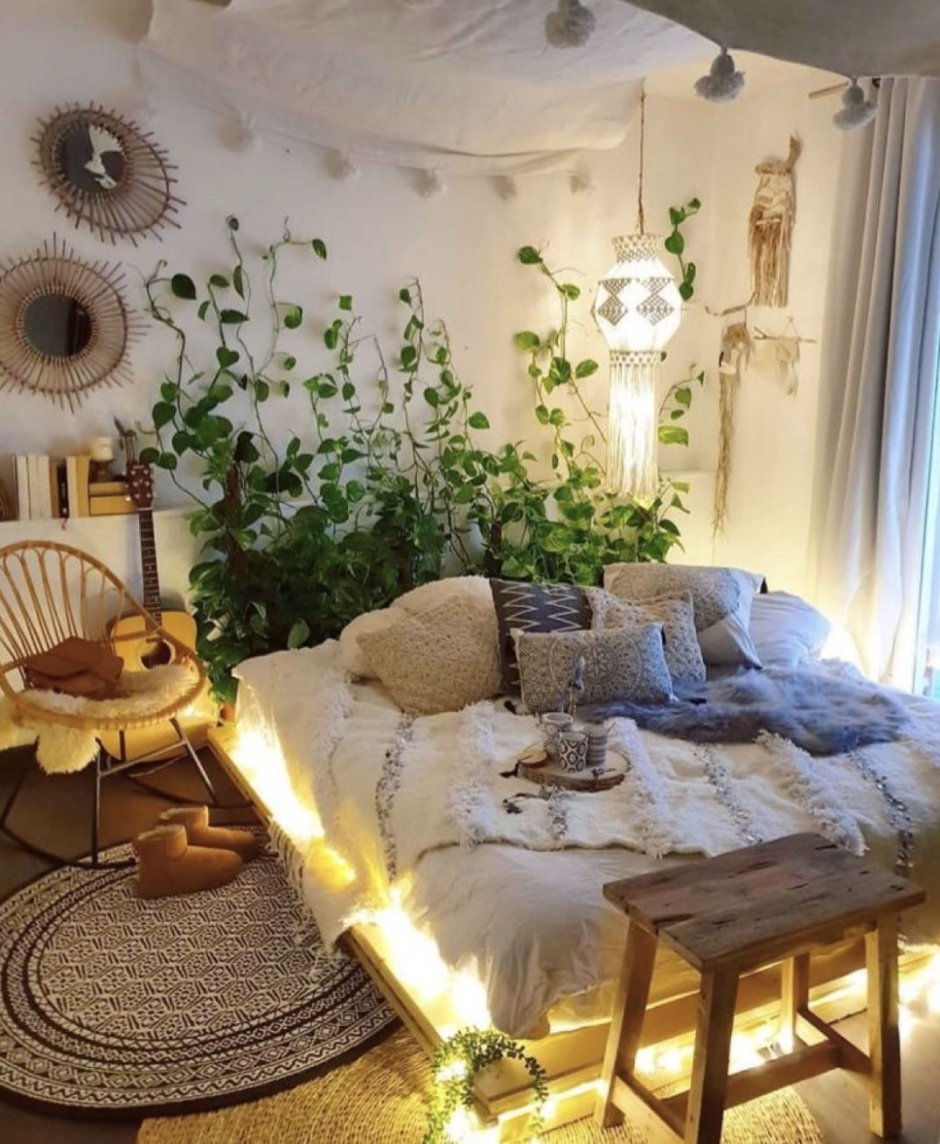 Cozy Bedroom Decor ideas Boho комната