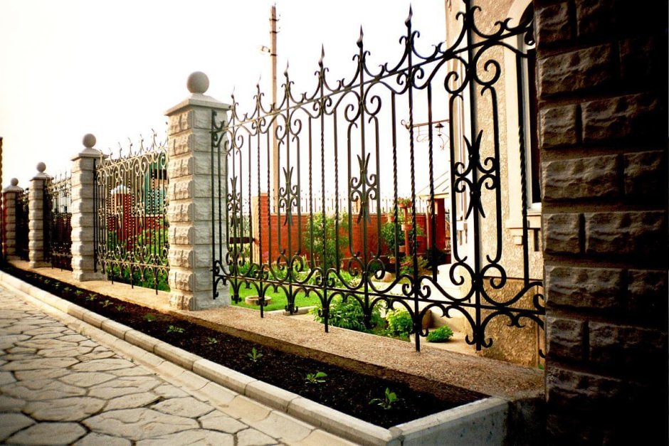 Кованые палисадники Кизляр