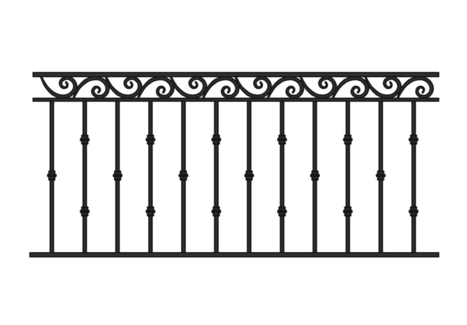 Секционные ограждения Fence перила