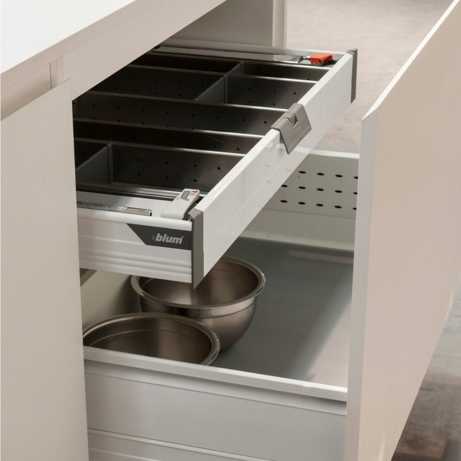 Скрытый выдвижной тандембокс Blum