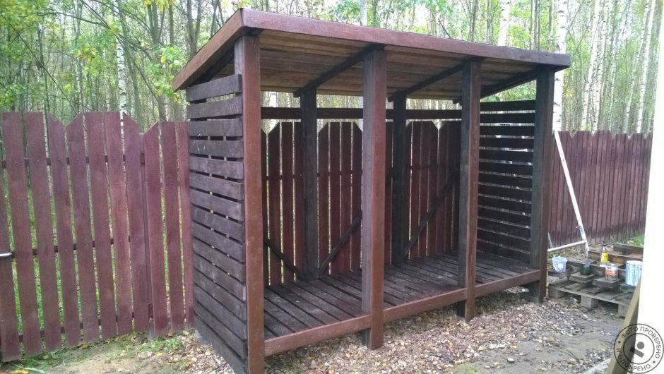 Дровница «Greenstorage» в 230х75х190