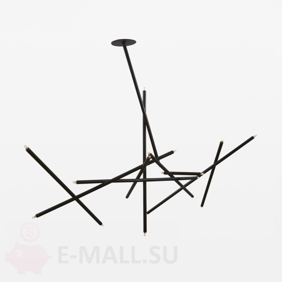 Люстра pick up Stick Chandelier 10 Stick Billy Cotton