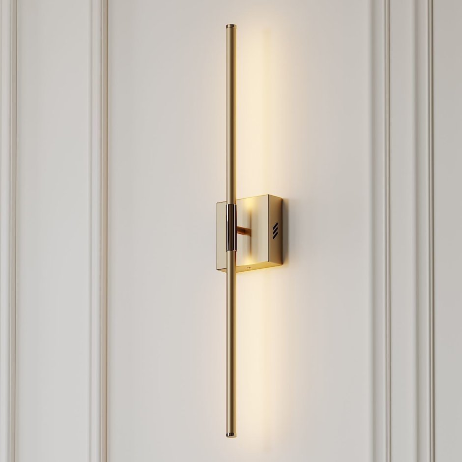 Gallatin Dimmable Gold Wall Sconce by Orren ELLISPRO