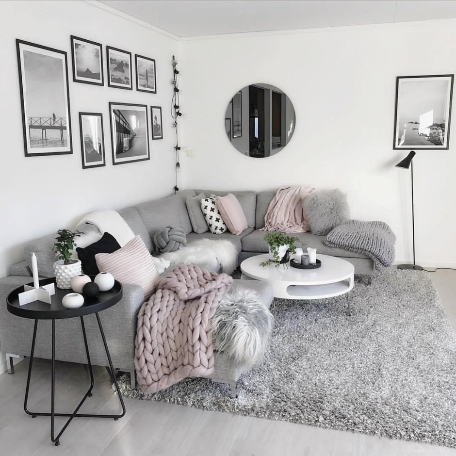 Мебель серого цвета стили cozy