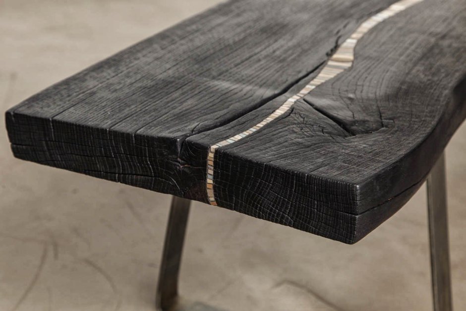 Shou Sugi ban мебель