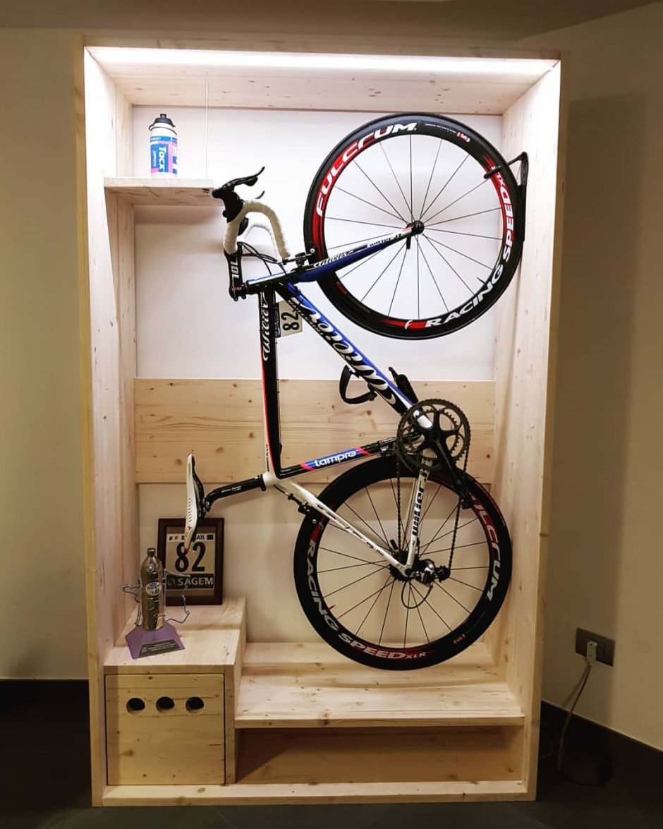Хранение велосипеда в шкафу