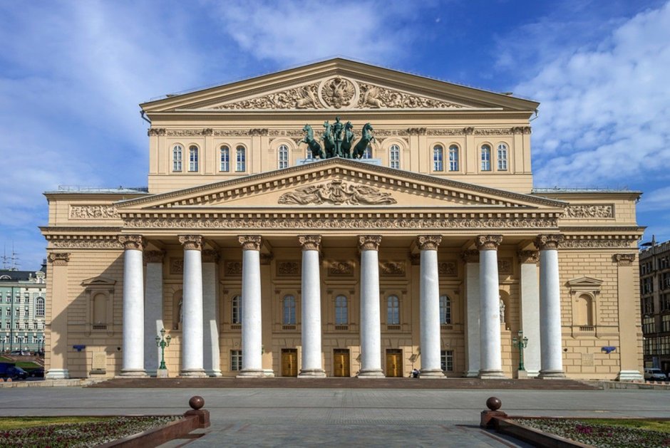 Московский большой театр (о. и. Бове).