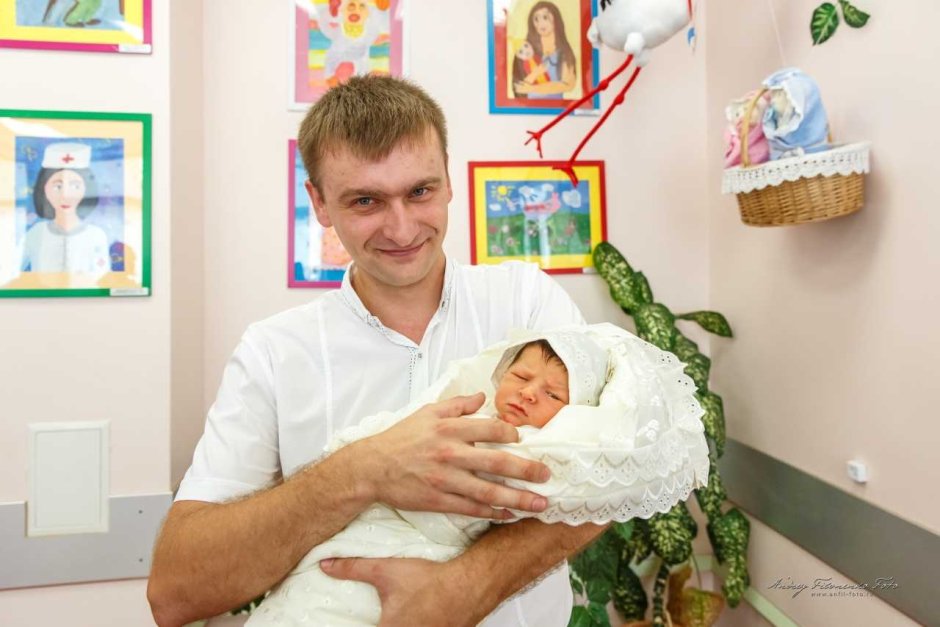 Выписка из роддома в сентябре