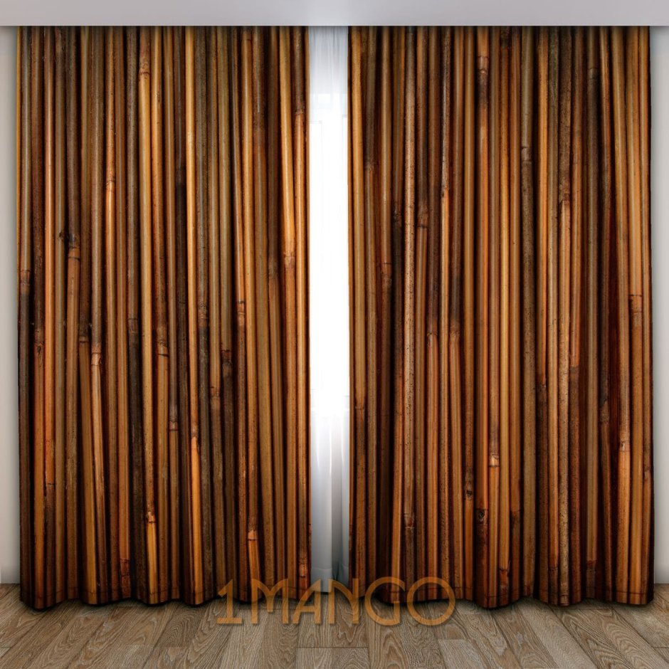 Межкомнатные шторы из бамбука