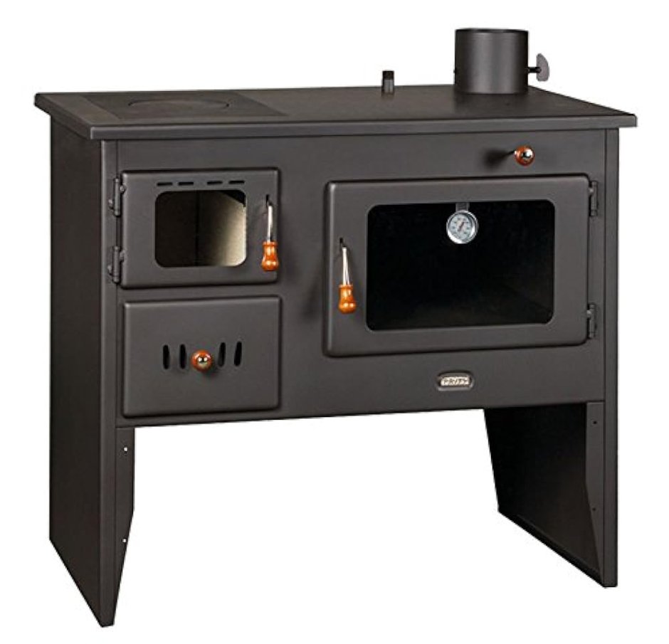 Prity Wood Burning Cooking Stove Cast Iron Top Oven Cooker Solid fuel