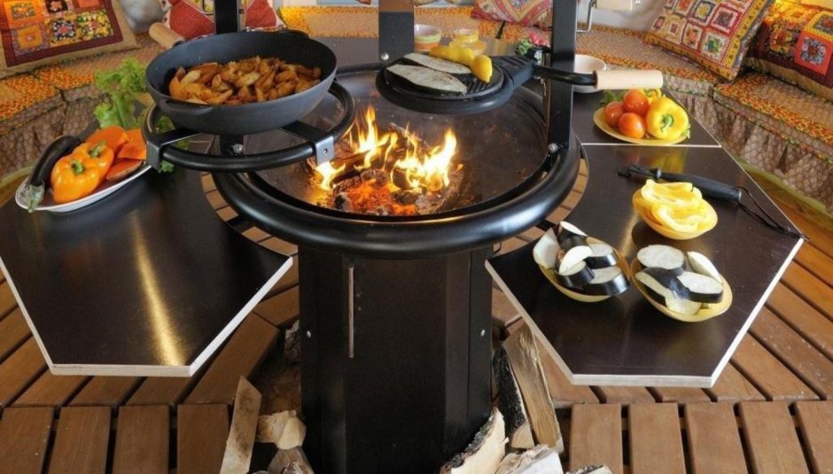 Финский дровяной гриль LAPPIGRILL-BBQ
