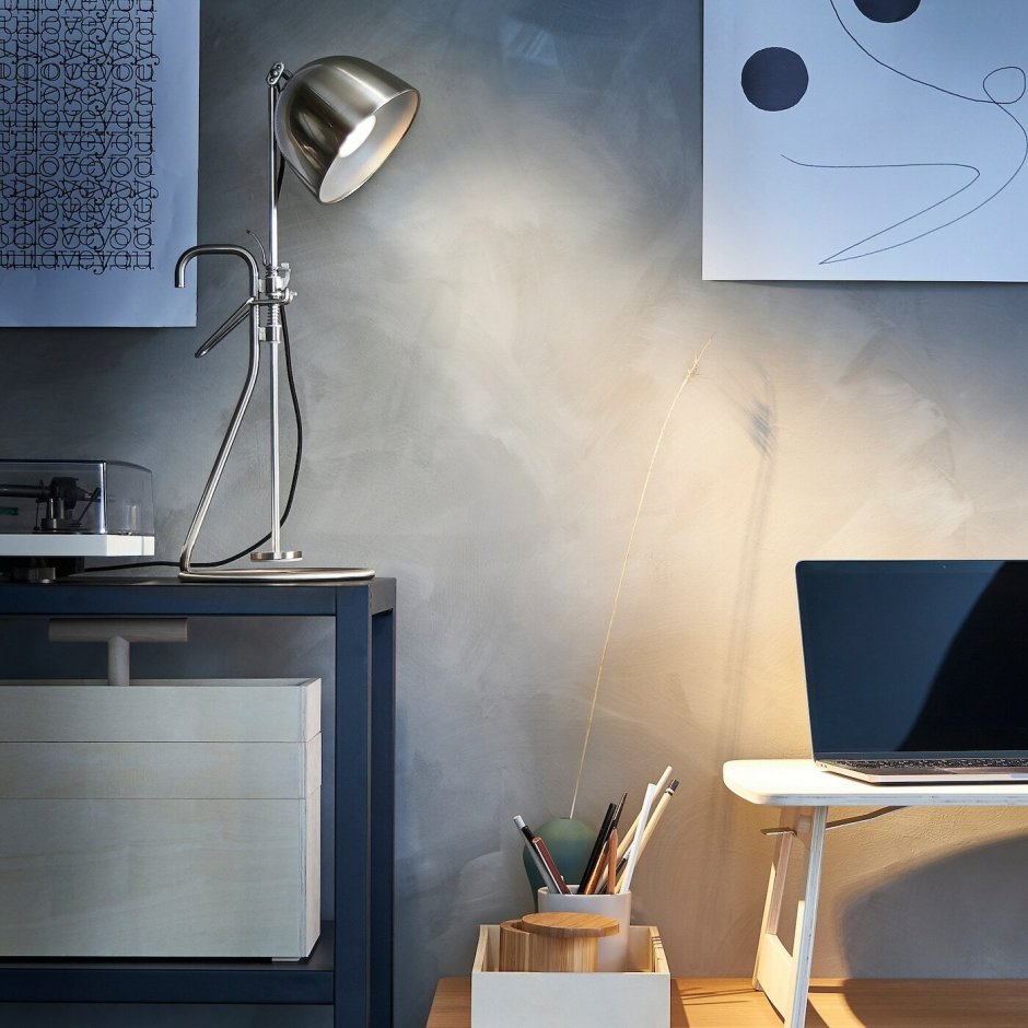 Настольная лампа ikea ravaror