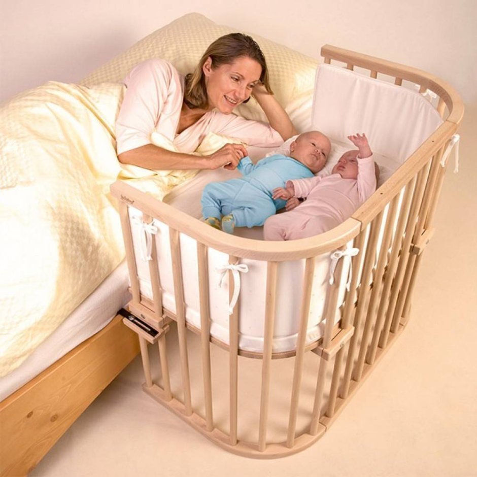 Приставная кроватка Baby Baby Bay