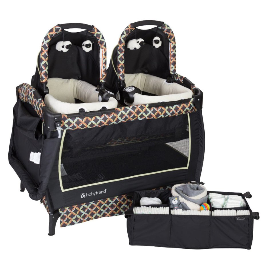 Кровать манеж Graco для двойни