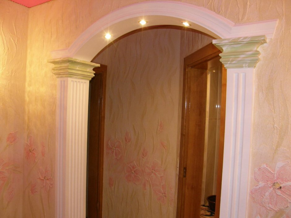 Гипсовые арки в квартире