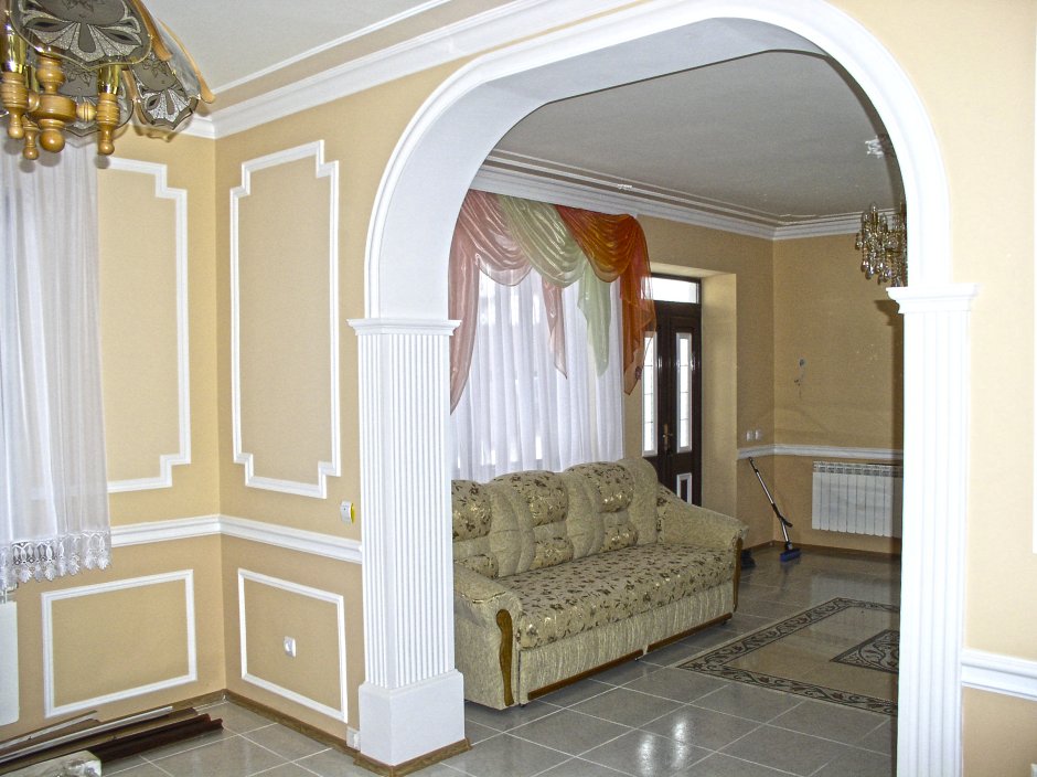 Арки из гипса межкомнатные